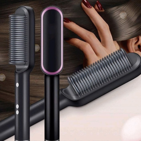Escova Alisadora de Cabelo Anion 3 em 1 Basic Sleek Bivolt